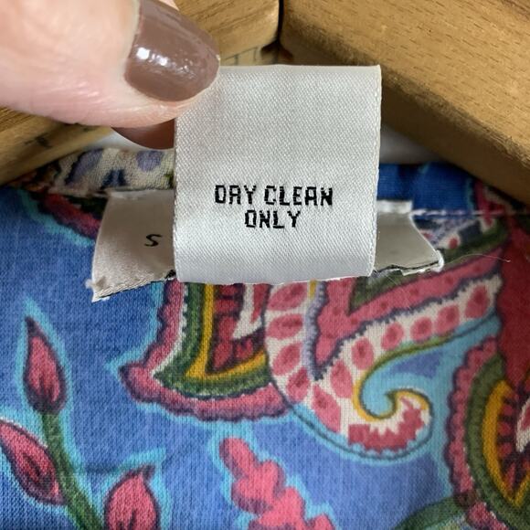 VTG Sandy Starkman Womens Mixed Media Jacket Sz M Pastel Lace Crochet Boho Artsy - Picture 9 of 13